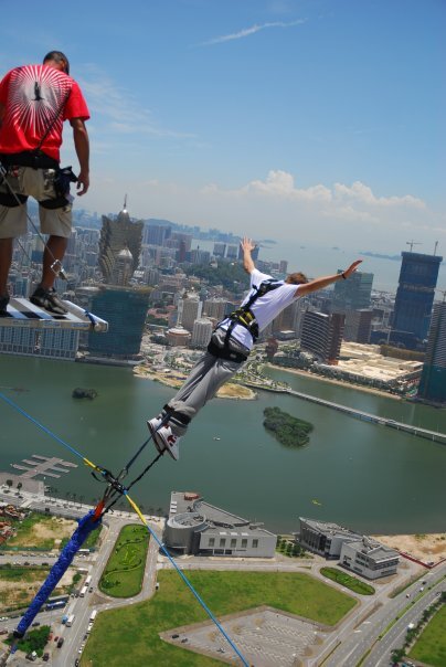 Macau Bungee Jumping is covered under HK travel insurance
